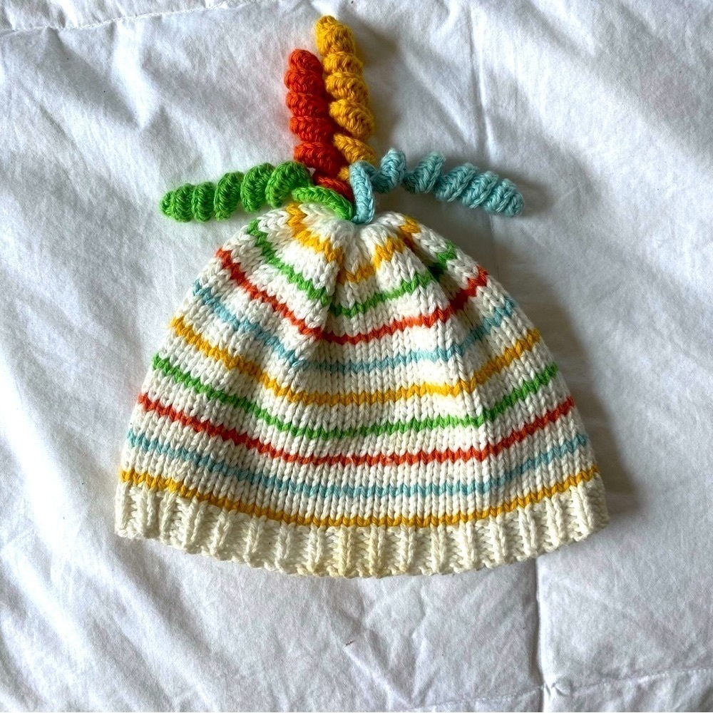 Striped Baby Beanie
